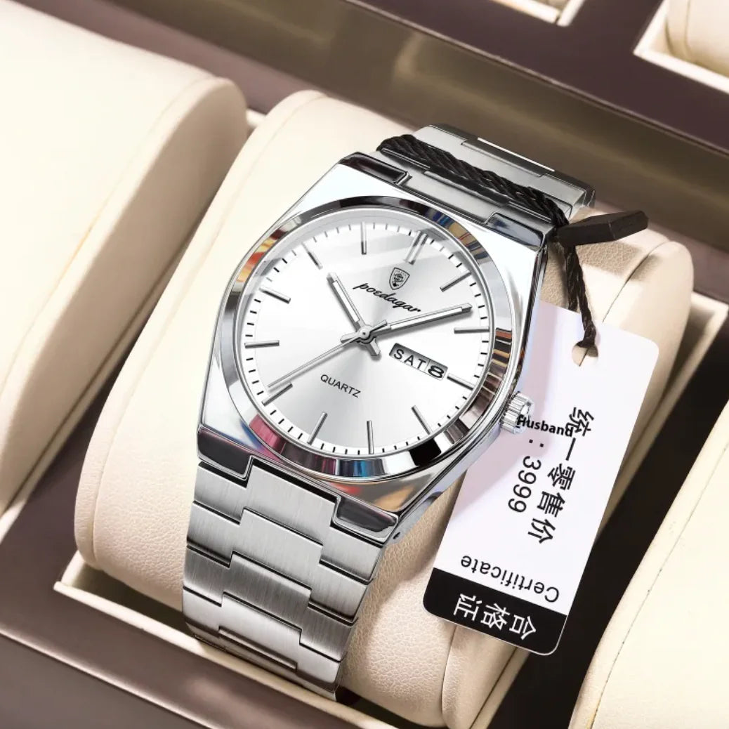 Ultra-Thin Waterproof Men's Quartz Watch