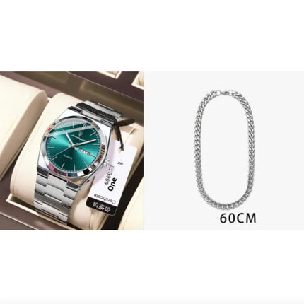 Ultra-Thin Waterproof Men's Quartz Watch