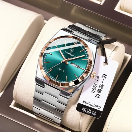 Ultra-Thin Waterproof Men's Quartz Watch