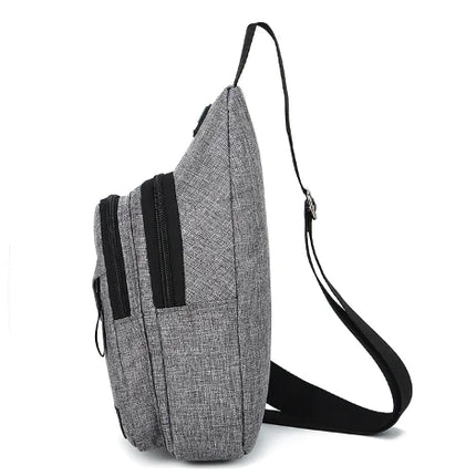Men Women Sling Bag Chest Fanny Packs Cross Body Travel Sports Shoulder Backpack