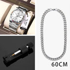 930 Silver Case White Noodles / Set