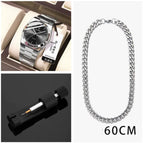 930 Silver Case Black Noodles / Set