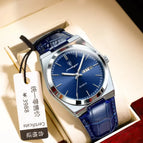 930 Silver Case Blue Surface