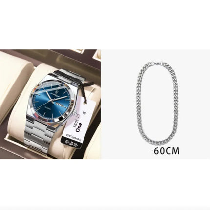 Ultra-Thin Waterproof Men's Quartz Watch