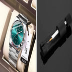 930 Silver Case Green Surface / Carrying a tape remover