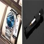 930 Silver Case Blue Surface / Carrying a tape remover