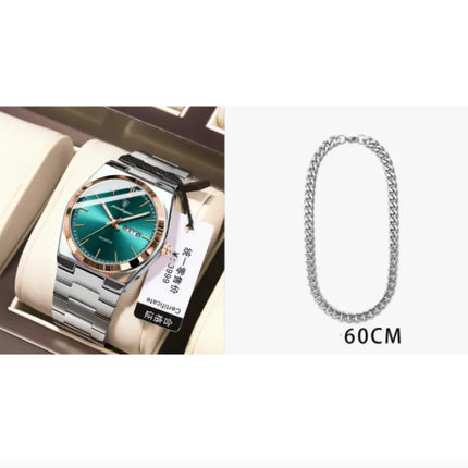 Ultra-Thin Waterproof Men's Quartz Watch