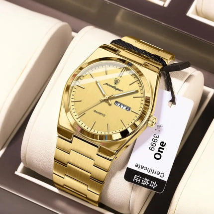 Ultra-Thin Waterproof Men's Quartz Watch