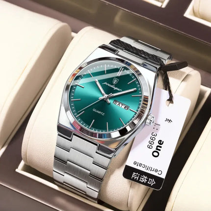 Ultra-Thin Waterproof Men's Quartz Watch