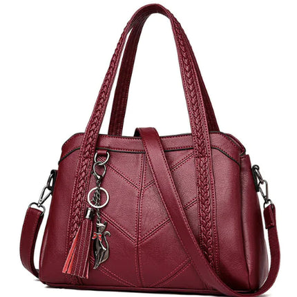 Vdisi Wild Fashion Soft Leather Tote