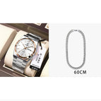 930 Rose Gold White Noodles / With Necklace